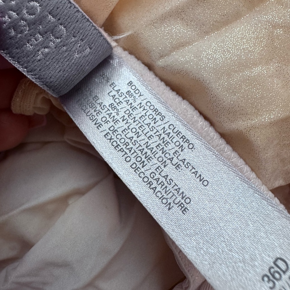 Victoria's Secret shimmer nude Lace Chemise - Picture 6 of 8